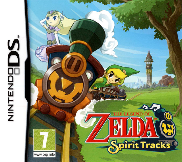 Jaquette de The Legend of Zelda : Spirit Tracks