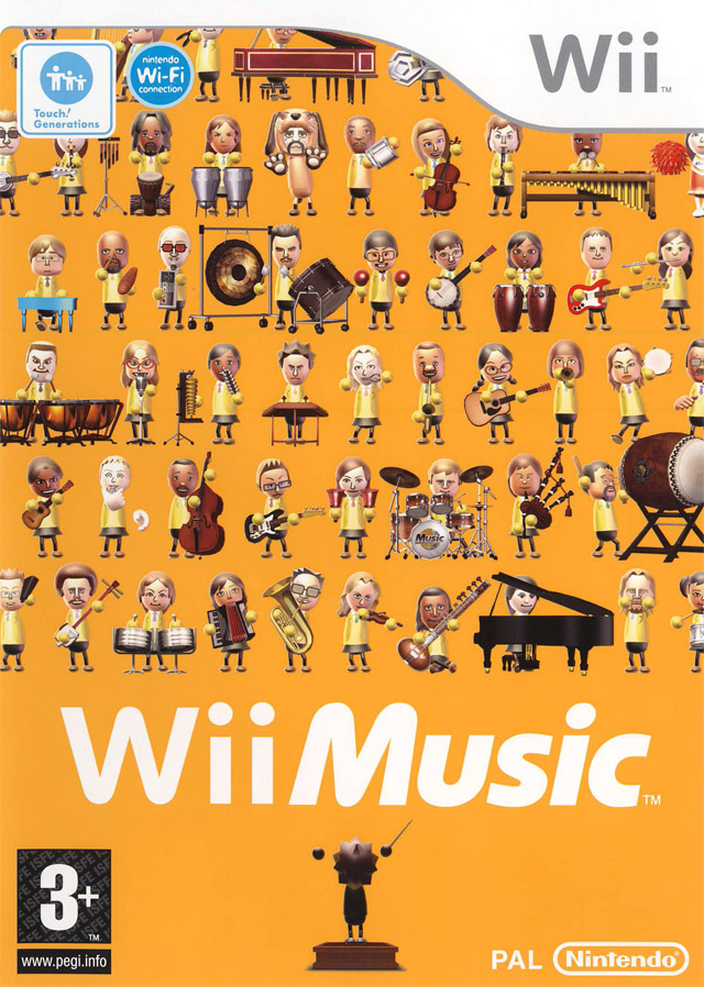 Jaquette de Wii Music
