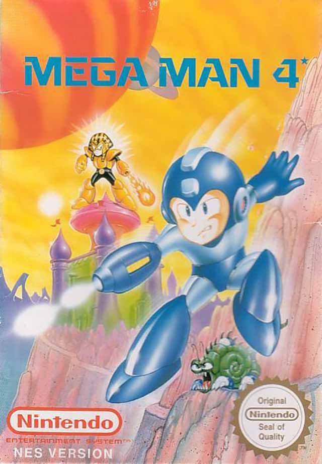 Jaquette de Mega Man 4
