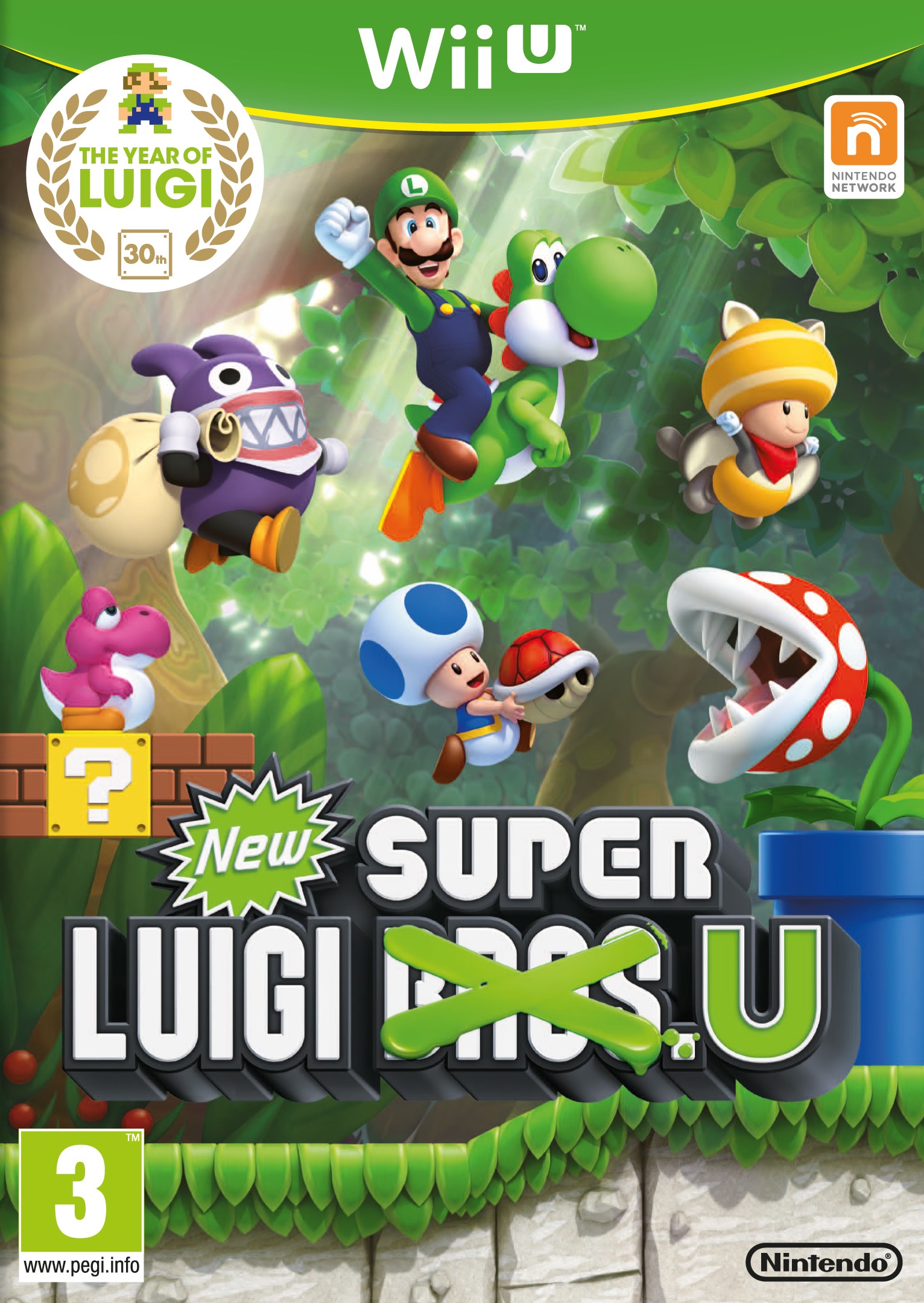 Jaquette de New Super Luigi U