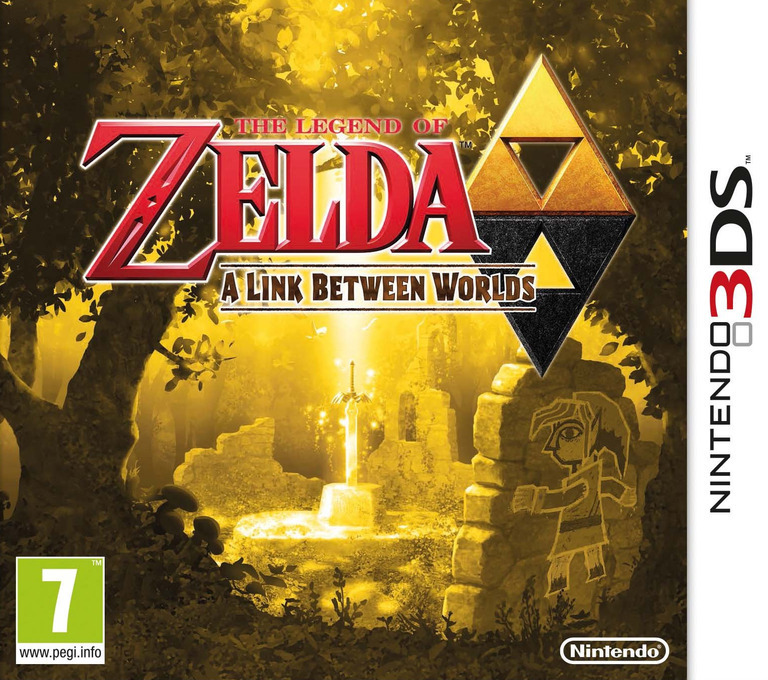Jaquette de The Legend of Zelda : A Link Between Worlds