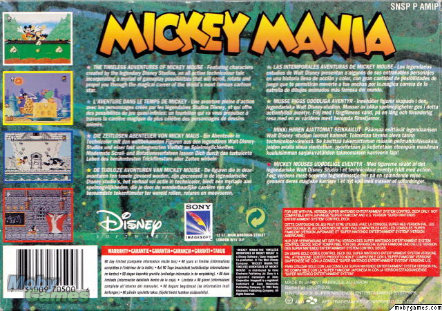 Image Mickey Mania 3