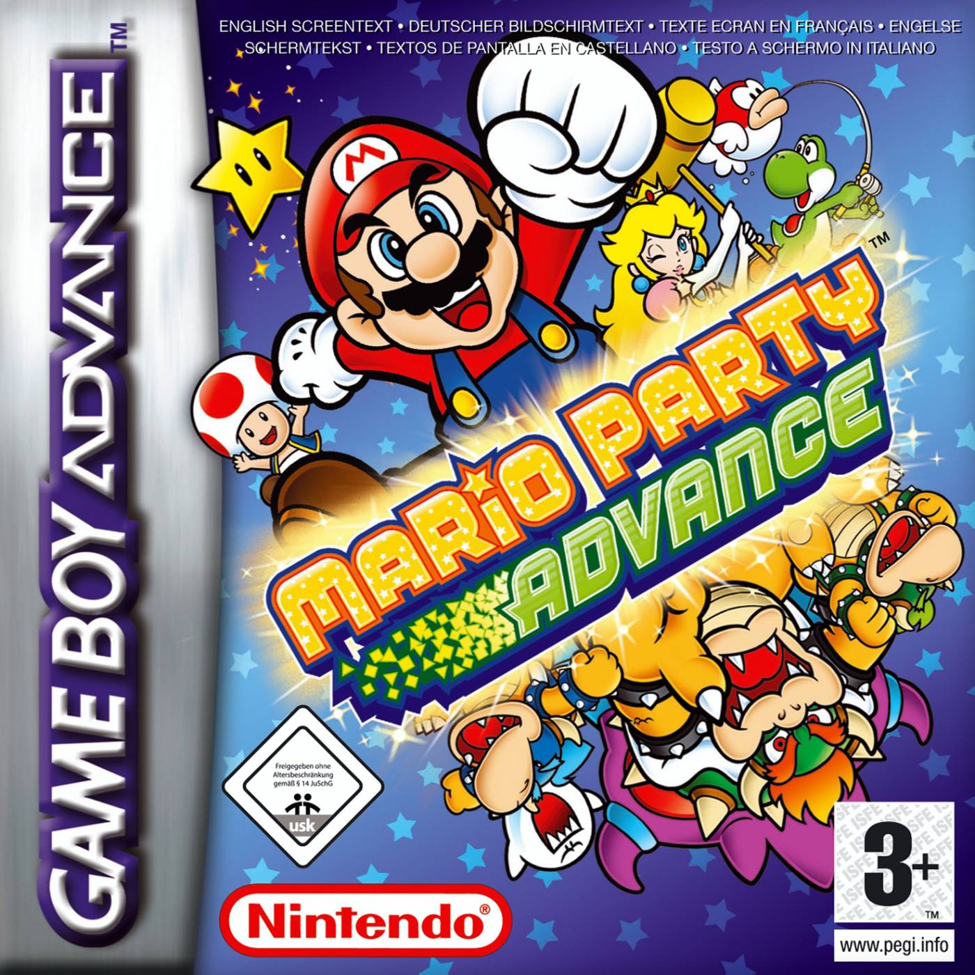 Jaquette de Mario Party Advance