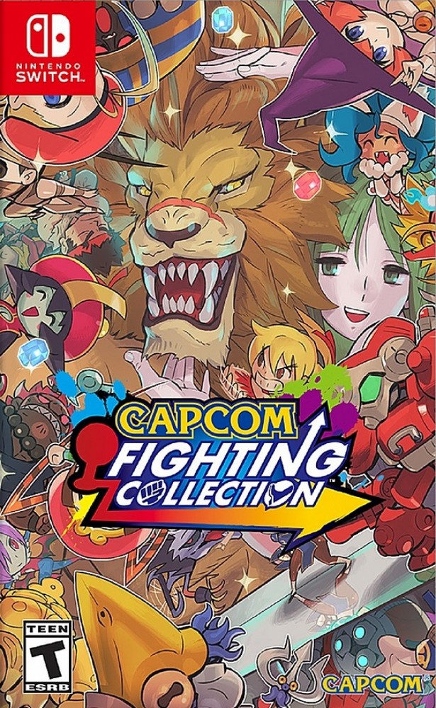 Jaquette de Capcom Fighting Collection