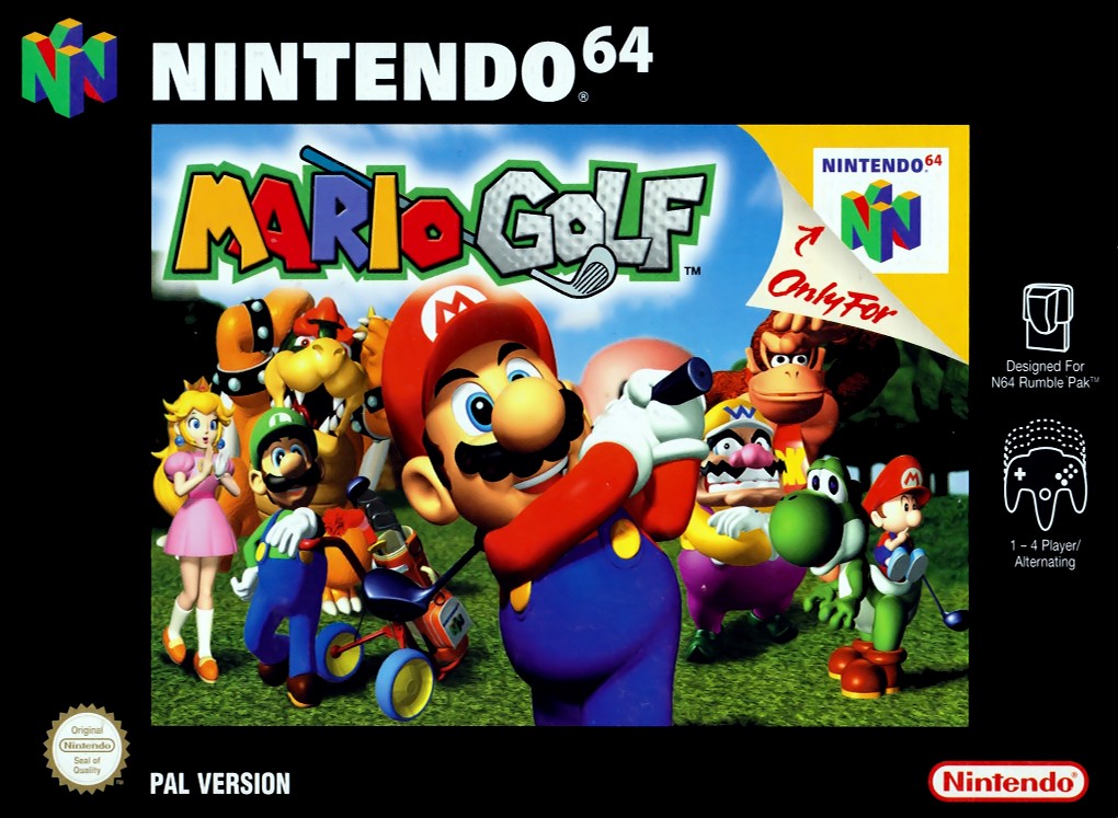 Jaquette de Mario Golf