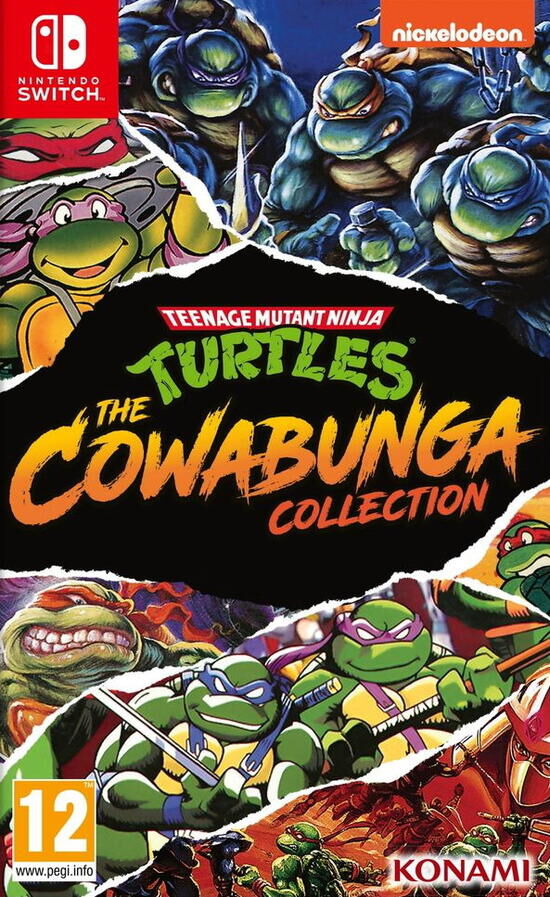 Jaquette de Teenage Mutant Ninja Turtles : The Cowabunga Collection