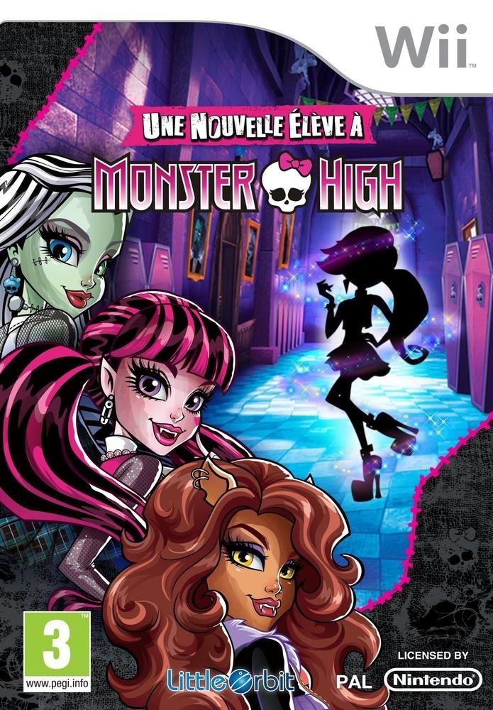 Jaquette de Une nouvelle élève à Monster High