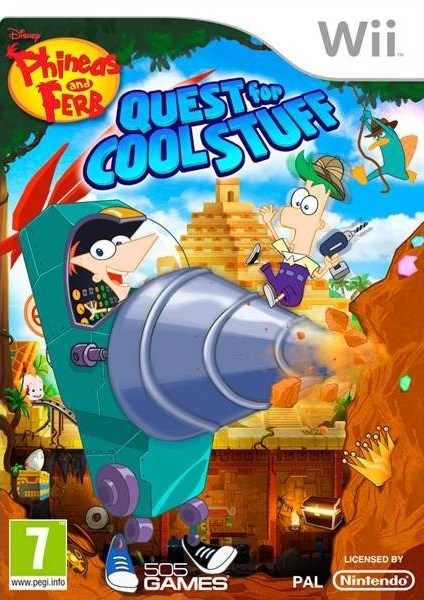 Jaquette de Phineas and Ferb : Quest for Cool Stuff
