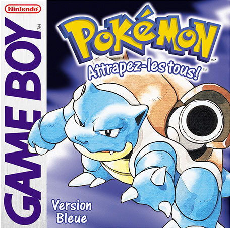 Jaquette de Pokémon Version Bleue