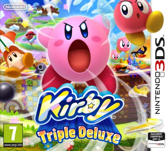 Jaquette de Kirby : Triple Deluxe