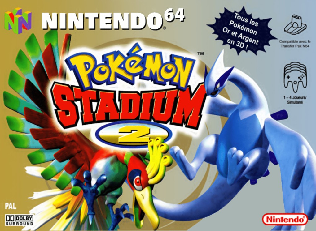 Jaquette de Pokémon Stadium 2