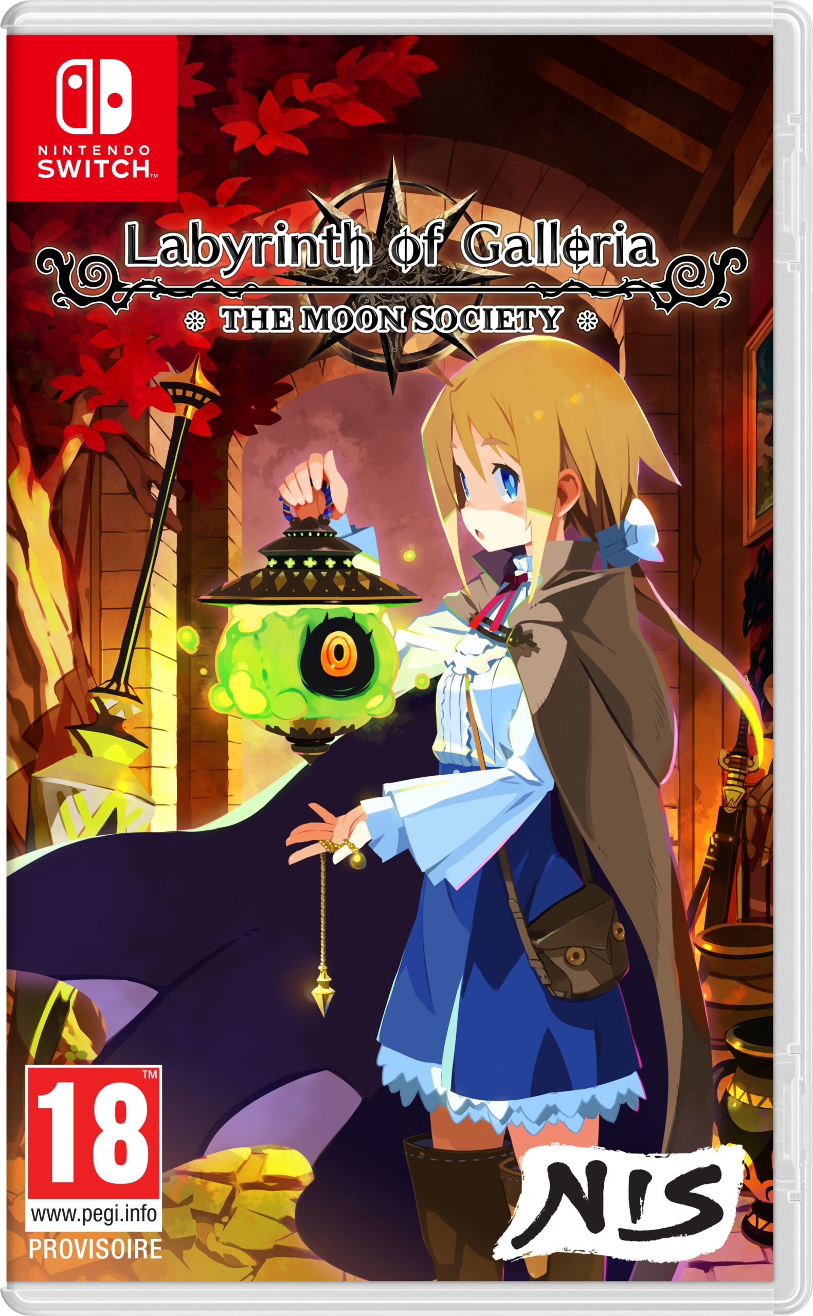 Jaquette de Labyrinth of Galleria : The Moon Society