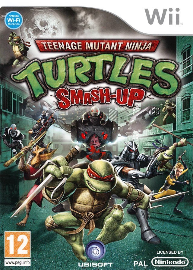 Jaquette de Teenage Mutant Ninja Turtles : Smash-Up