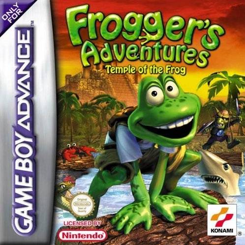 Jaquette de Frogger's Adventures : Temple of the Frog Advance