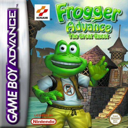 Jaquette de Frogger Advance : The Great Quest