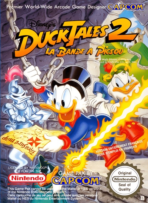 Jaquette de Duck Tales 2