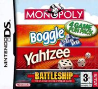 Monopoly / Boggle / Yahtzee / Battleship