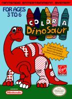 Color A Dinosaur