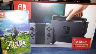 La Switch et Zelda réalisent un bon démarrage en Europe