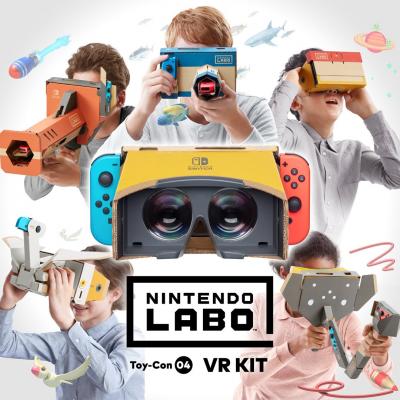 Labo dans les cartons de la VR chez Nintendo