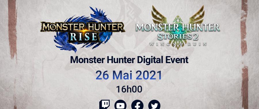 Le prochain Monster Hunter Digital Event est précisé