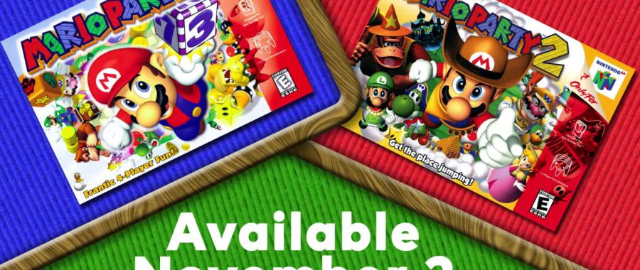 Mario Party et Mario Party 2 désormais sur Switch