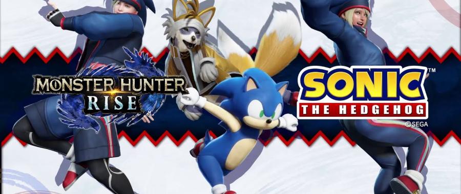 Monster Hunter Rise dévoile sa collaboration avec Sonic