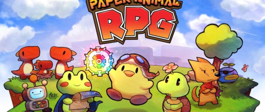 Paper Animal RPG mélange Paper Mario et Donjon Mystère
