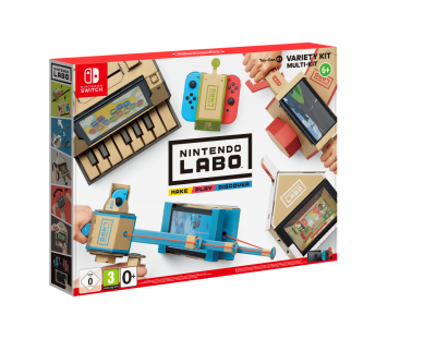 Nintendo révèle Nintendo Labo, sa gamme de jeux à construire